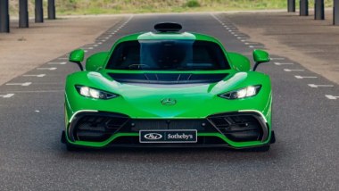 Mercedes-AMG One: stima fino a 3 milioni di euro per l'hypercar in esclusiva tonalit&agrave; verde