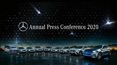 Mercedes-Benz, conferenza stampa di fine anno