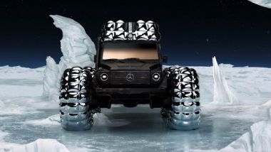 Mercedes-Benz Project Mondo G, visuale frontale