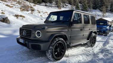 Mercedes-Benz SUV Winter Experience 2025: una G 500 apre la carovana di 4x4