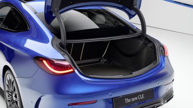 Mercedes CLE Coupé: il bagagliaio da 420 litri di capacità