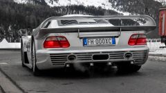 Mercedes CLK GTR: il video YouTube del volo a Le Mans nel '99
