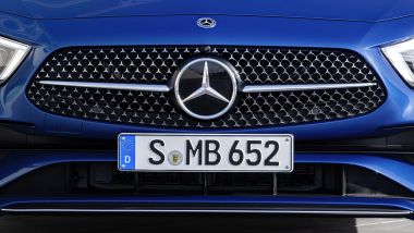 Mercedes CLS 2021, la nuova griglia anteriore