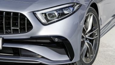 Mercedes CLS AMG 2021: particolare del nuovo frontale