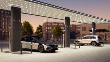 Mercedes come Tesla: rete di ricarica proprietaria