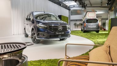Mercedes Concept EQT Marco Polo e la versione di serie