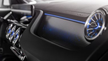 Mercedes EQA 2021, dettagli di stile come le luci ambiente per il SUV tedesco