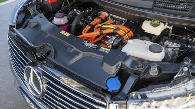 Mercedes EQV: il motore elettrico