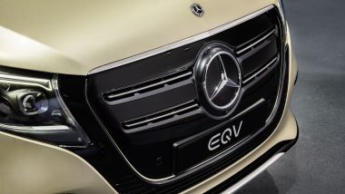 Mercedes EQV, la nuova griglia
