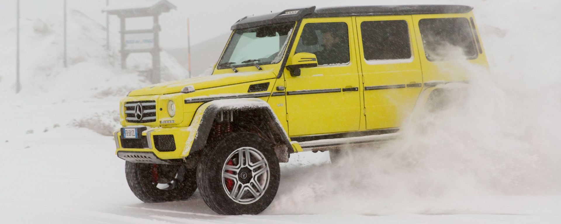 Mercedes G 500 4x4² La Prova Della G Monster Truck Motorbox