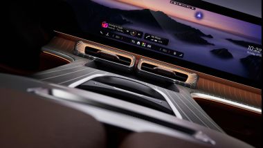 Mercedes GLC EV: debutta l'MBUX Hyperscreen con maxi display da 39,1''