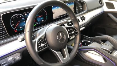 Mercedes GLE 350 de 4Matic: l'abitacolo lussuoso e accogliente