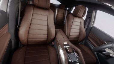 Mercedes GLE e GLE Coupé 2024: i sedili della coupé plug-in 