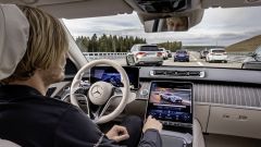 Nuova guida autonoma livello 3 su Mercedes Classe S e EQS