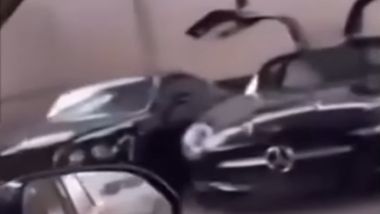 Mercedes SLS AMG, collezione di Bashar al-Assad (YouTube / The Times)
