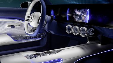 Mercedes Vision EQXX, gli interni
