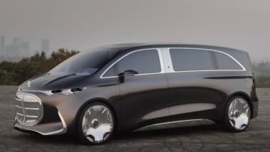 Mercedes VLE: il van elettrico si ispira al design del concept Vision V di questa foto