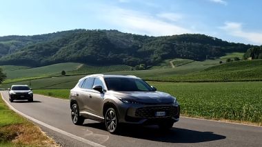 MG HS Hybrid+: durante il test drive un consumo rilevato di 5,8-6,0 litri/100 km