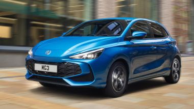 MG3: a benzina, costa poco poco