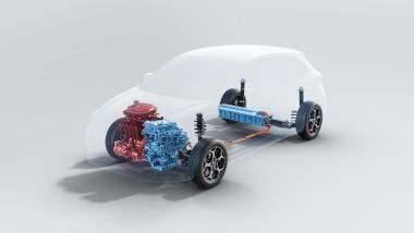 MG3 Hybrid+, la tecnologia ibrida