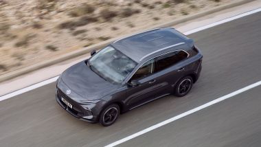 MGS5 EV: due livelli di potenza con motore elettrico da 170 oppure 231 CV