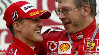 Michael Schumacher e Ross Brawn