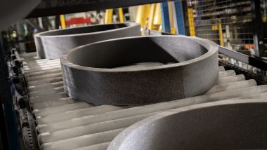 Michelin, gli anelli in poliuretano della tecnologia ACOUSTIC
