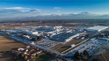 Michelin: veduta aerea dello stabilimento di Cuneo