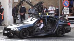 Mission Impossible 7: Tom Cruise e la BMW M5 a Roma, foto e video