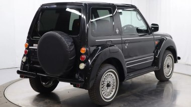 Mitsubishi Flying Pug: un raro esemplare di questo veicolo derivato dal Pajero Jr va all'asta