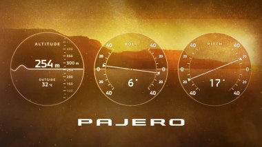 Mitsubishi Pajero: parte della strumentazione digitale dello sport utility asiatico