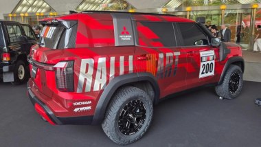 Mitsubishi Pajero Rally Concept: la variante in veste off-road ''spinto'' del nuovo SUV
