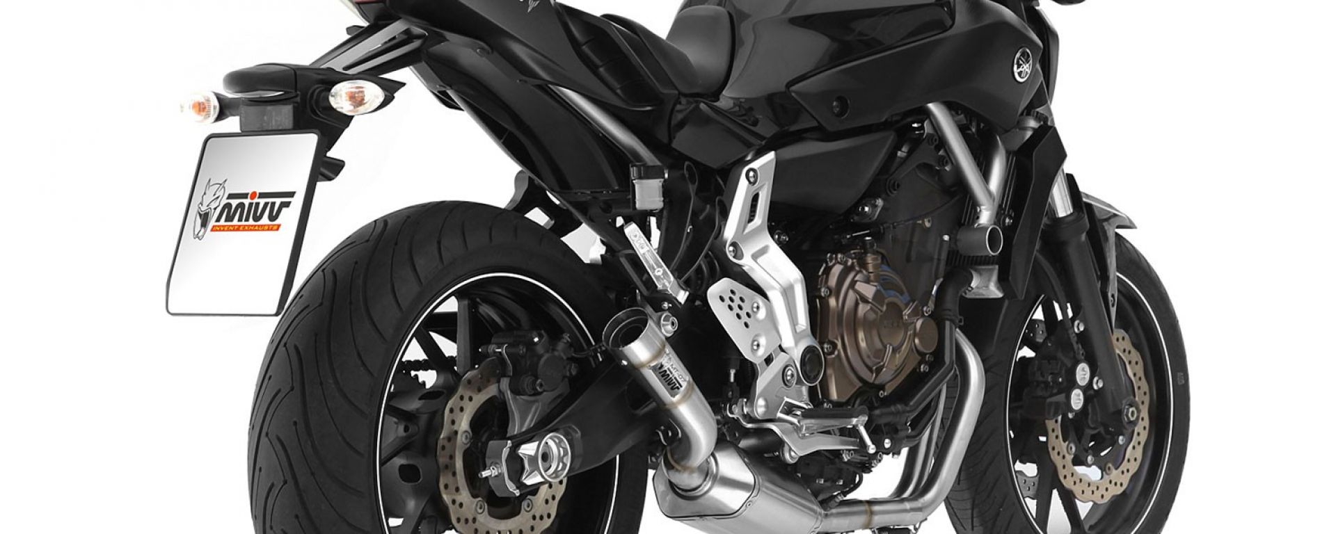 Scarico Completo Mivv Delta Race Per Yamaha MT-07/FZ-07 2021-2022 - Sistema 2x1 Acciaio Euro 5 - Foto 2