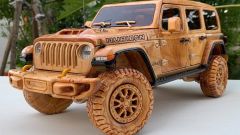 Modellino Jeep Wrangler 392 by Woodworking Art: il video tutorial