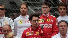 Monaco, Binotto: "Bene Vettel, Leclerc giusta attitudine"