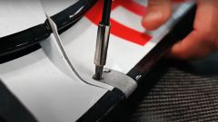 Racing Bulls F1 ed Hera: flap in fibra di carbonio riciclata. Video