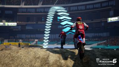 Monster Energy Supercross - The Official Videogame 6: una schermata di gioco