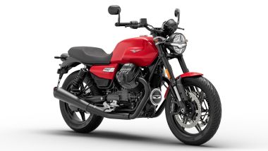 Moto Guzzi EICMA 2025: la V7 Sport 2026 nella nuova livrea Rosso Monza