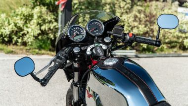 Moto Guzzi V7 Racer 10° Anniversario: la strumentazione