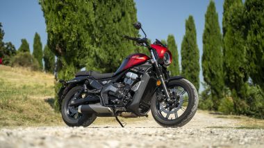 Moto Morini Calibro, in rosso/nero ha più personalità