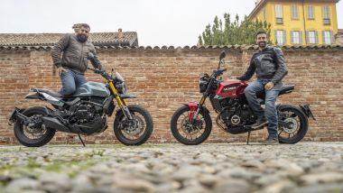 Moto Morini Seiemmezzo STR e SCR: il confronto tra naked e scrambler nella prova vide