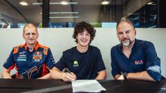 Celestino Vietti firma per KTM-Ajo, un anno in Moto2 con prospettive da MotoGP