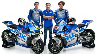 MotoGP 2020, Suzuki Ecstar Team, Suzuki GSX-RR: Joan Mir, Davide Brivio e Alex Rins