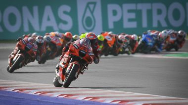 MotoGP 2021: la partenza della seconda gara a Misano