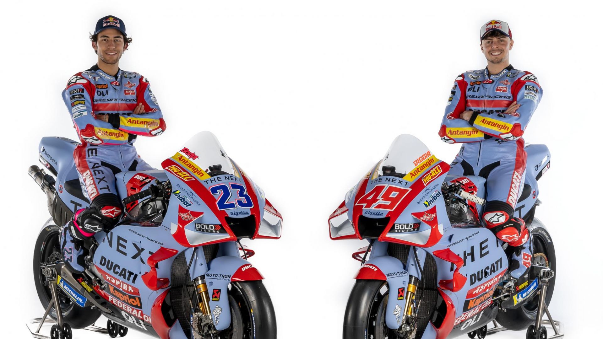 Ecco il team Gresini Racing MotoGP, nel nome di Fausto.