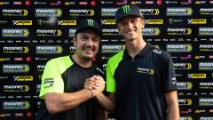 MotoGP, Luca Marini e il team Ducati Mooney VR46 insieme nel 2023