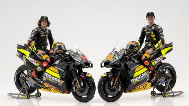 MotoGP 2023, la presentazione del Mooney VR46 Racing Team di Bezzecchi e Marini