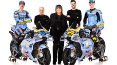 La presentazione del team Gresini Racing MotoGP Aprilia di Alex Marquez e Aldeguer