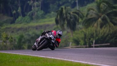 MotoGP 2025, test Sepang: Lorenzo Savadori (Aprilia)