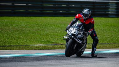 MotoGP 2025, test Sepang: Lorenzo Savadori (Aprilia)